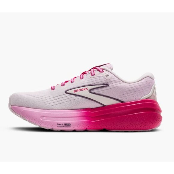 NIB Brooks Women's Ghost Max 2 - 669 - Fuchsia/Pastel/Orchid Limited edition - Picture 6 of 6